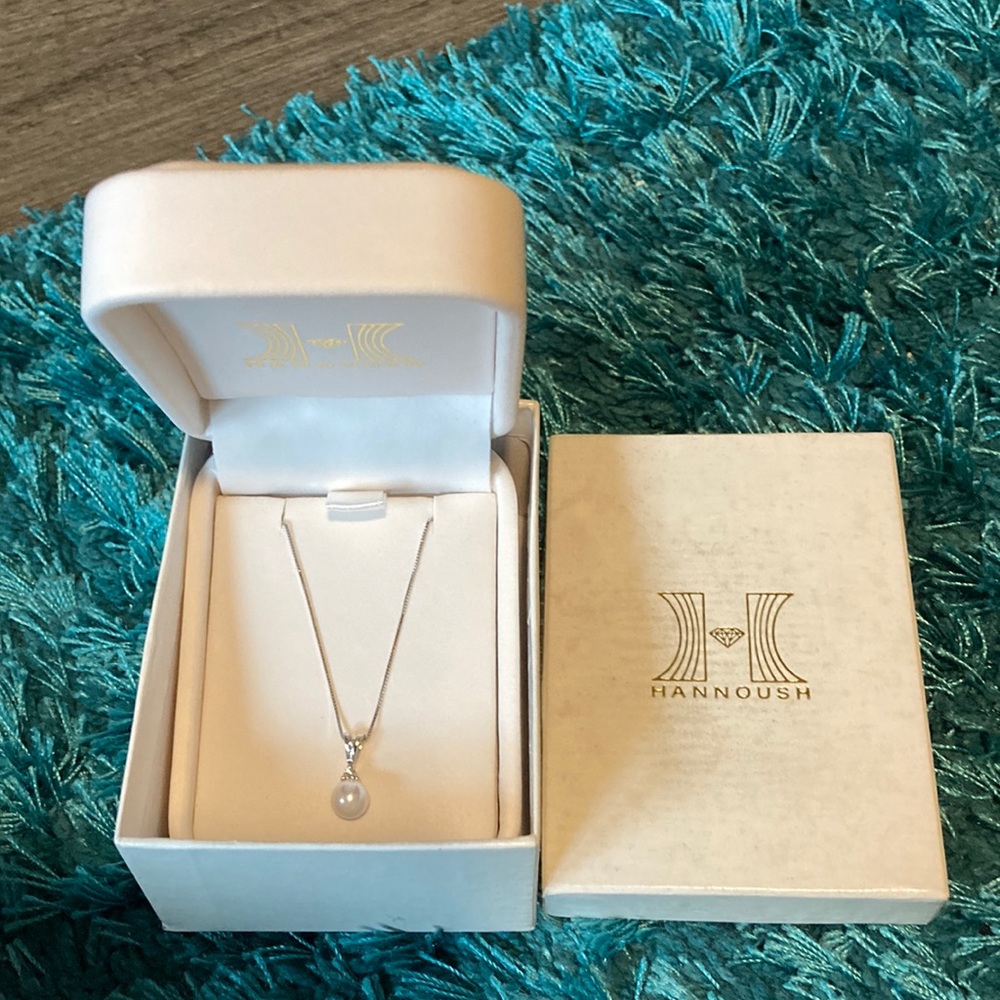 Hannoush Pearl Pendant Necklace